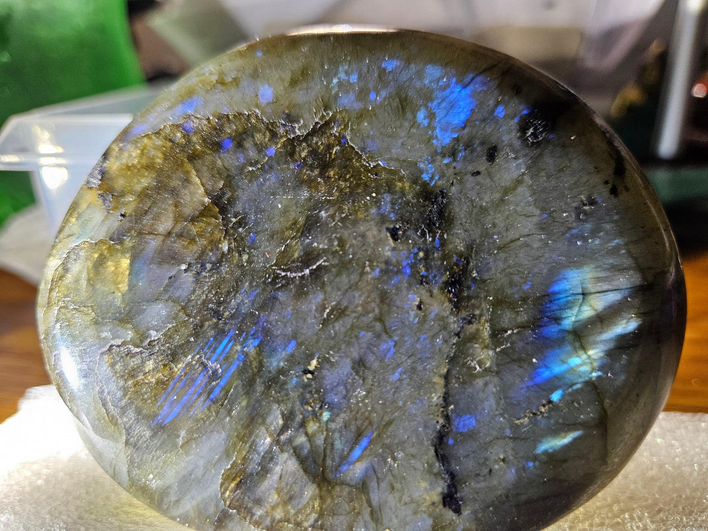 Labradorite Palm Stones - Madagascar