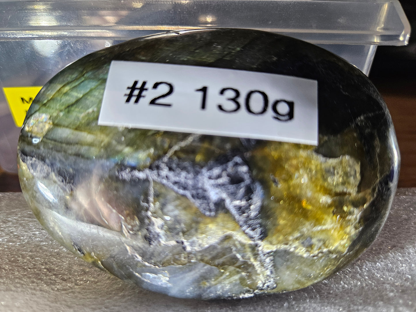 Labradorite Palm Stones - Madagascar