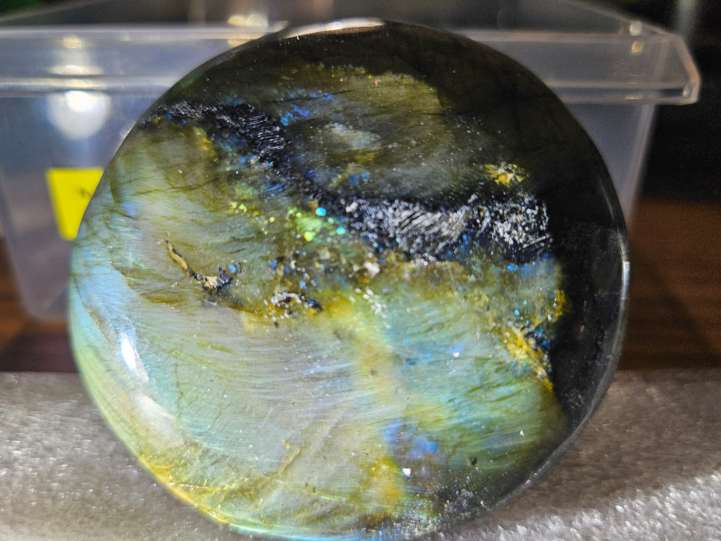 Labradorite Palm Stones - Madagascar