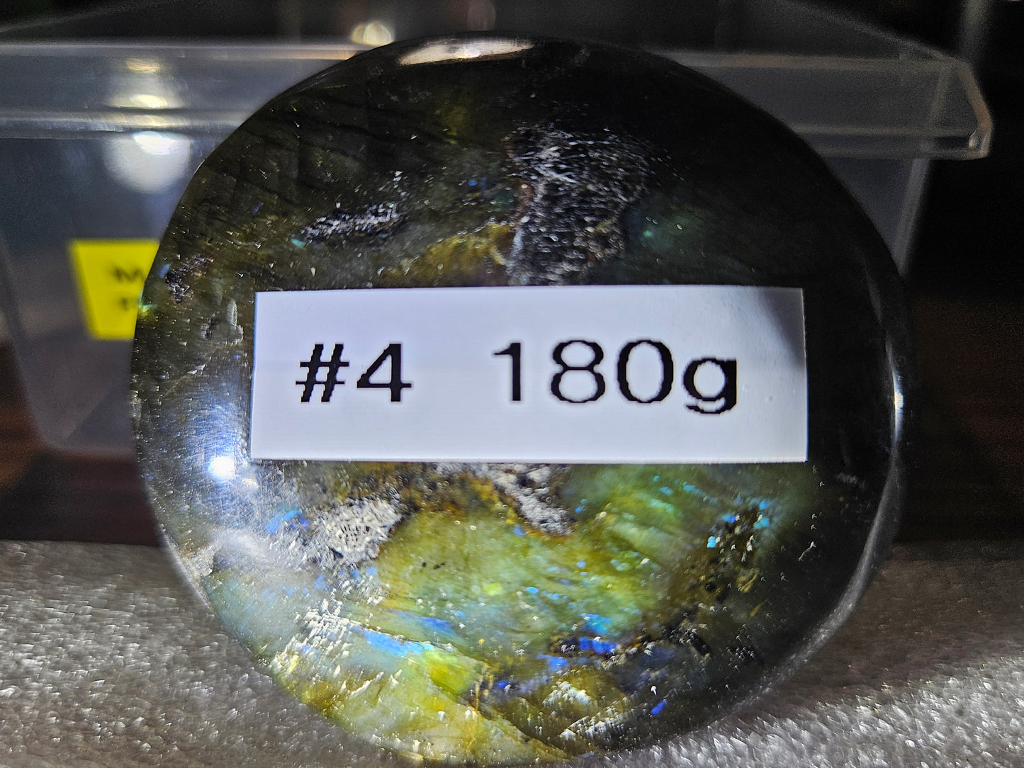 Labradorite Palm Stones - Madagascar