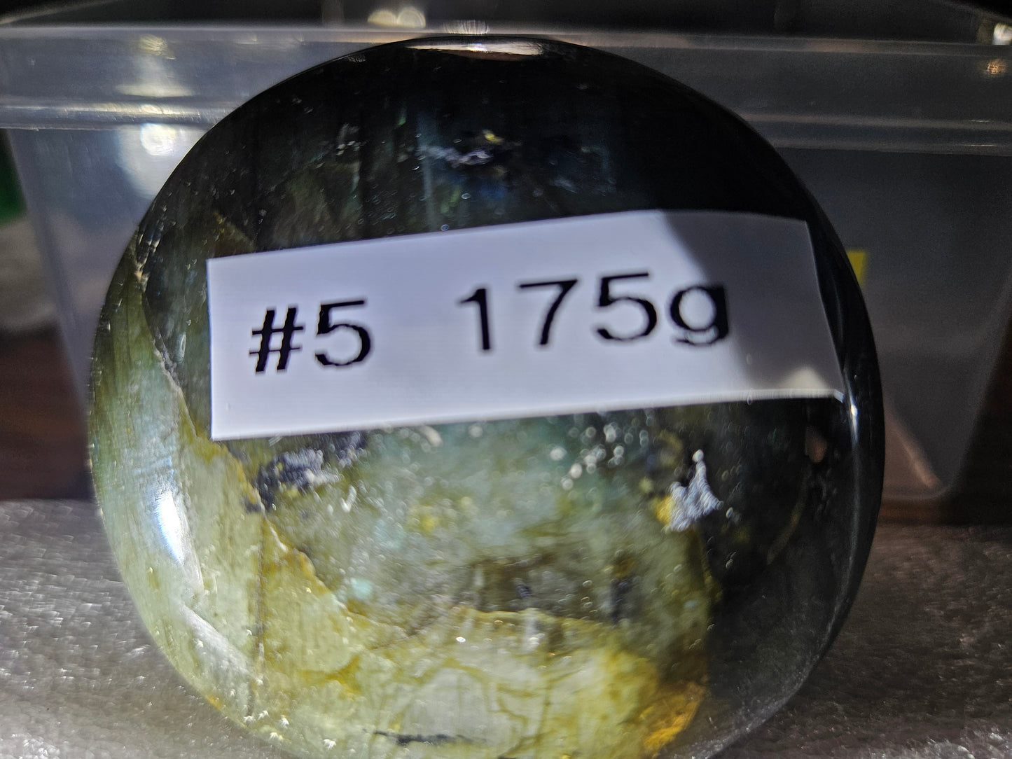 Labradorite Palm Stones - Madagascar