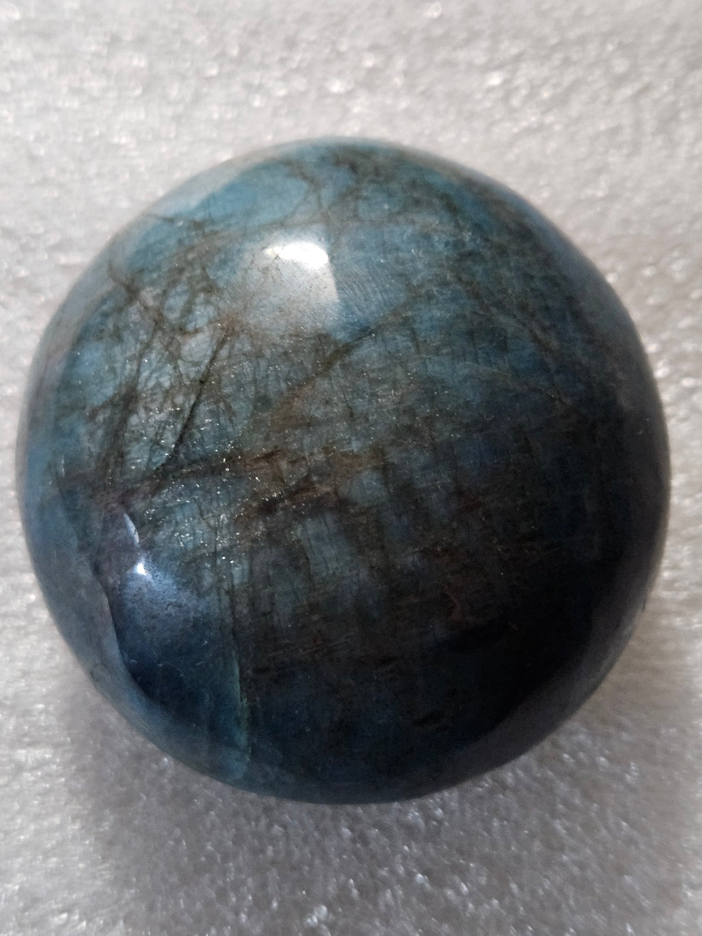 Blue Apatite Palm Stone
