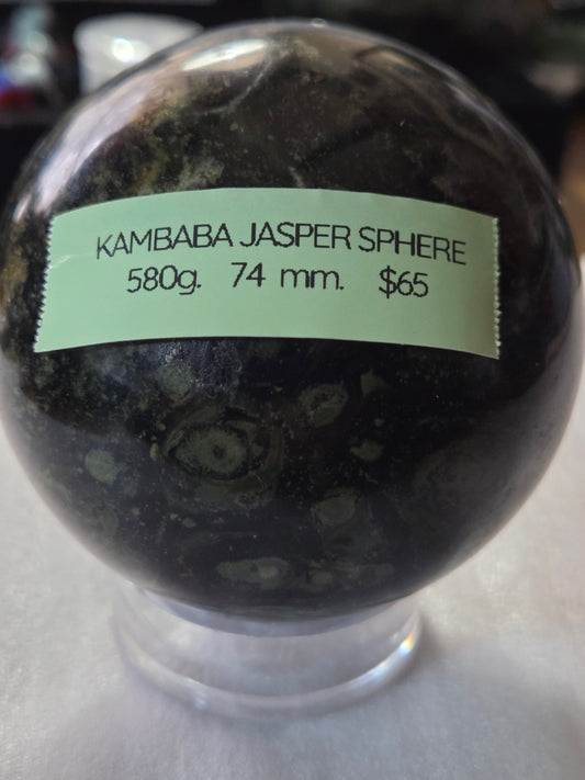 Kambaba Jasper Spheres