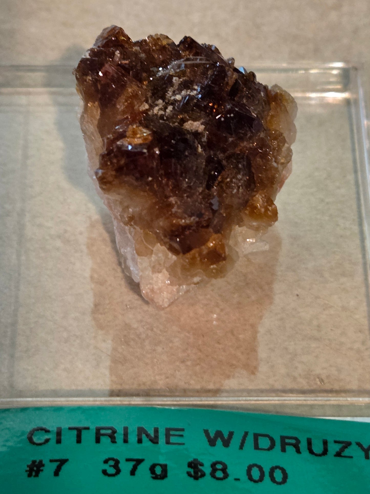 Citrine w/Druzy