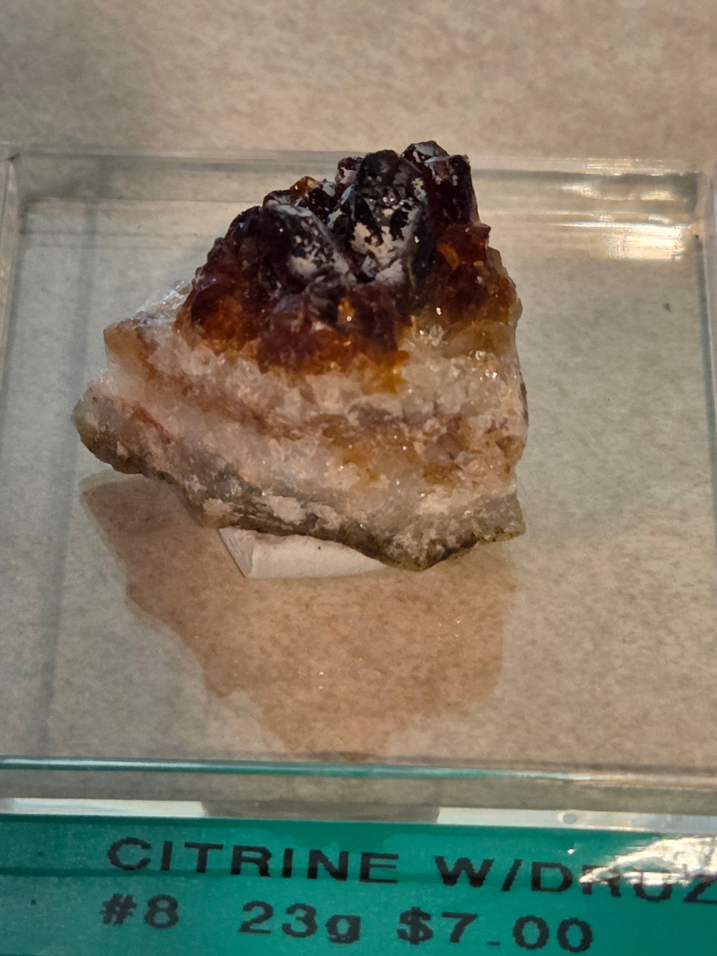 Citrine w/Druzy