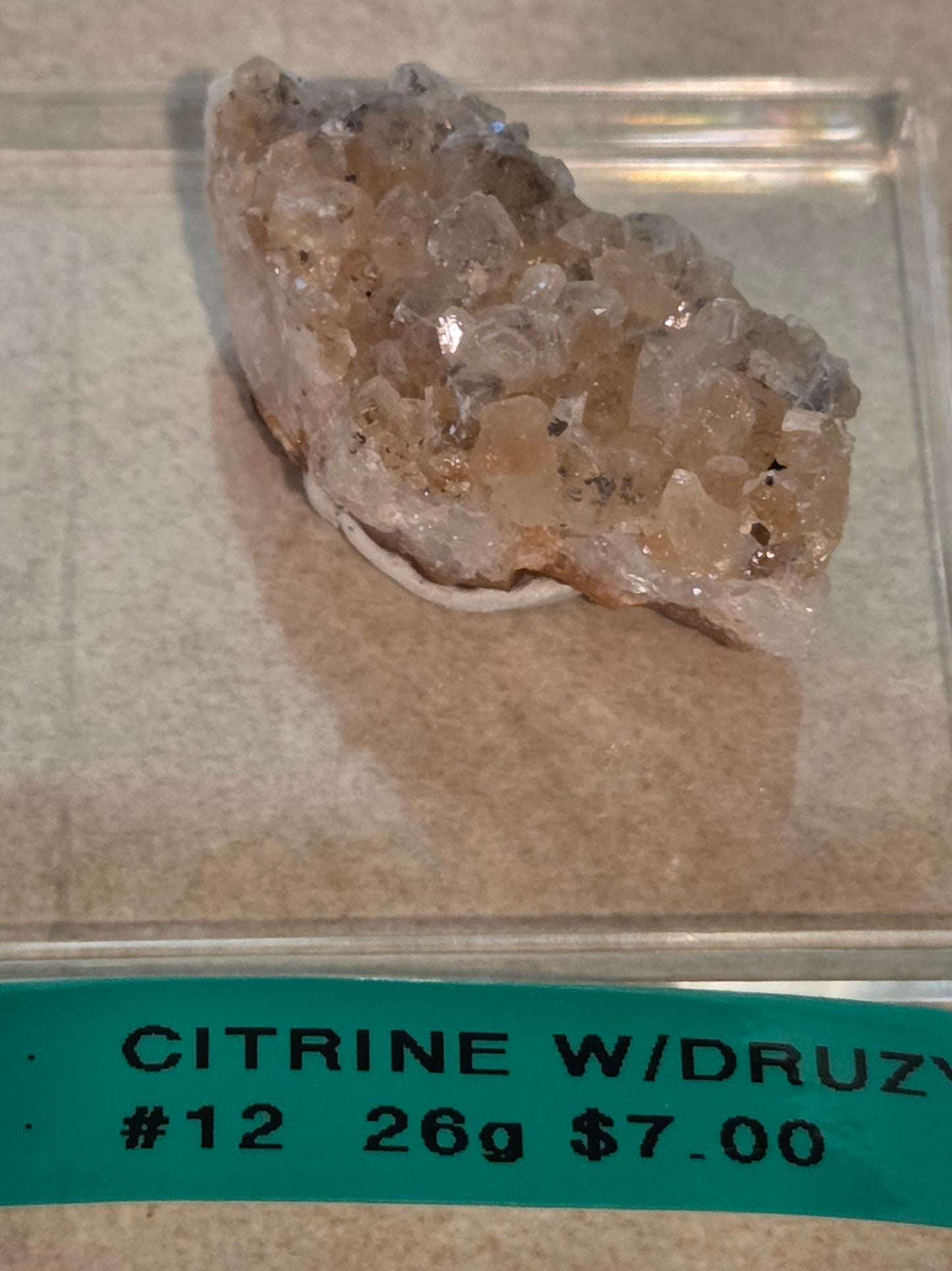 Citrine w/Druzy