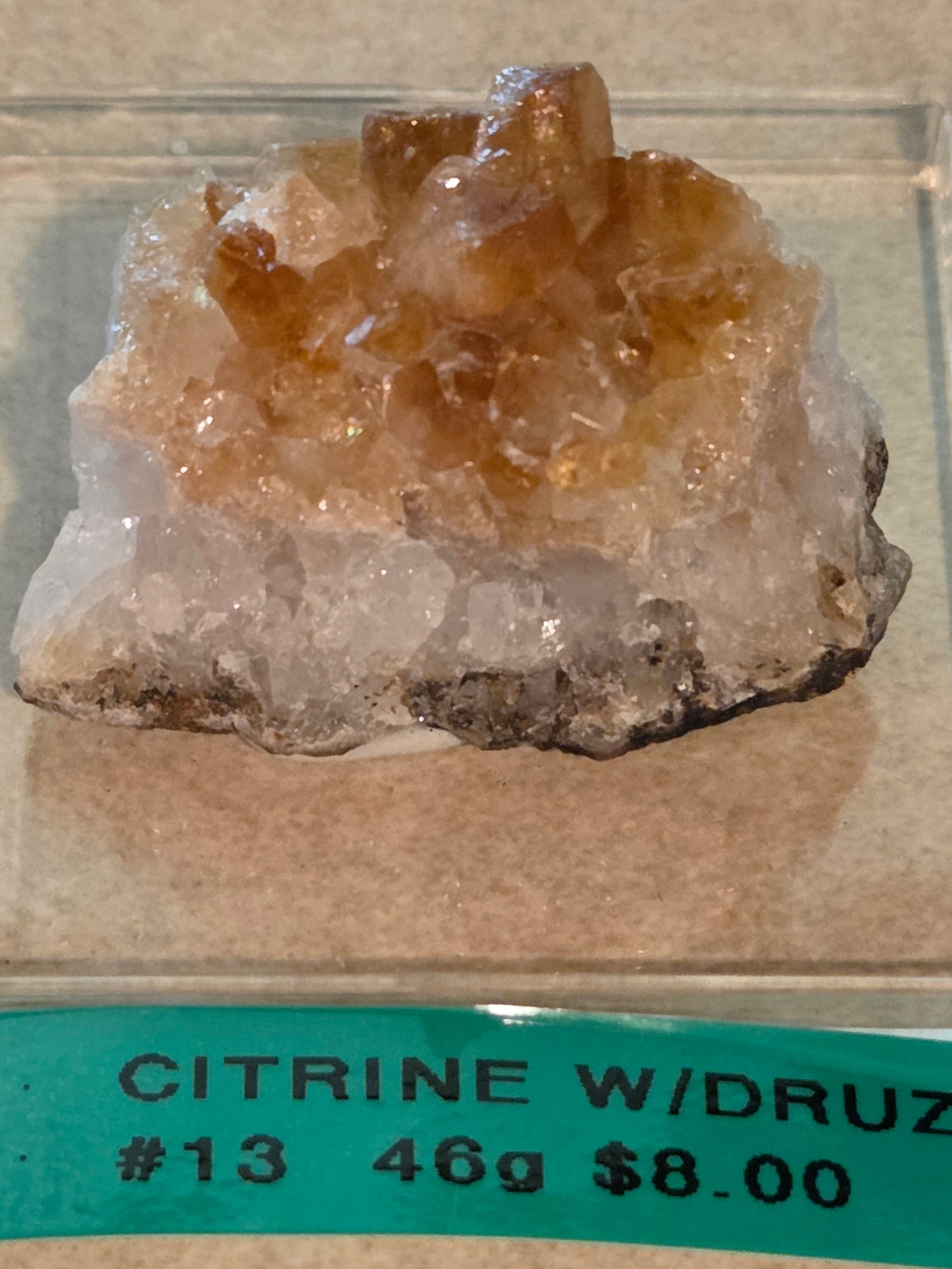 Citrine w/Druzy