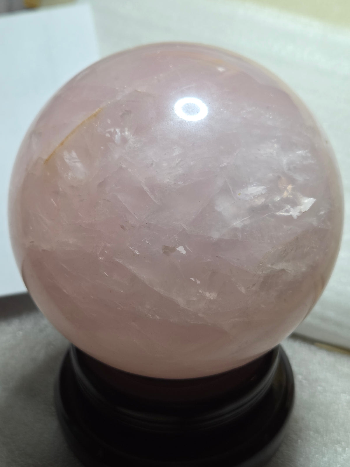 Rose Quartz Crystal Sphere