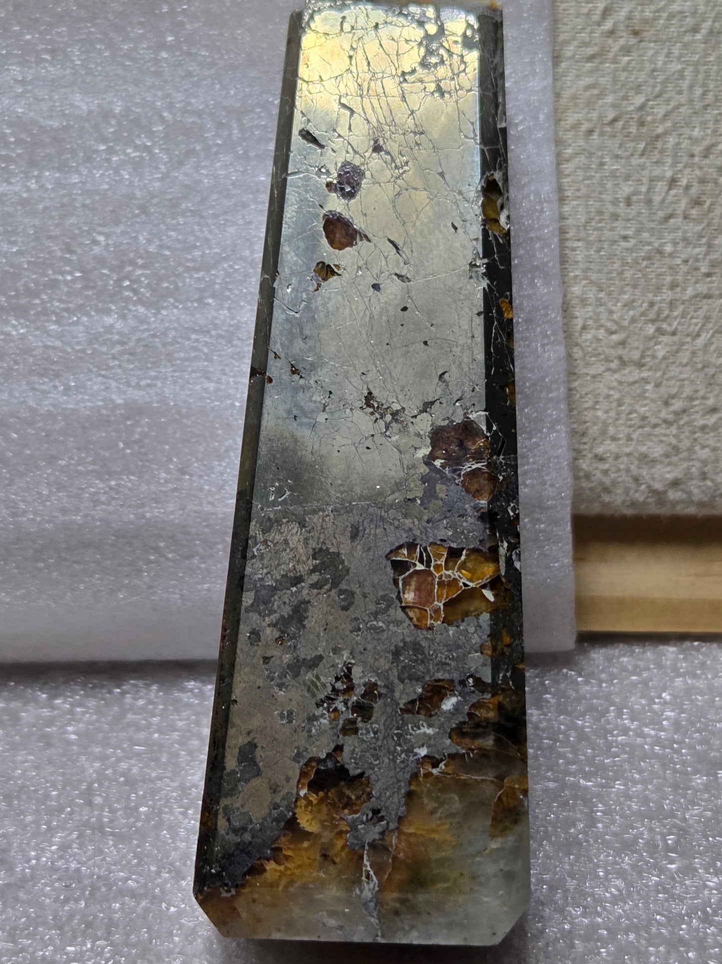 Golden Healer w/Pyrite 4-sided Obelisk Tower - RARE
