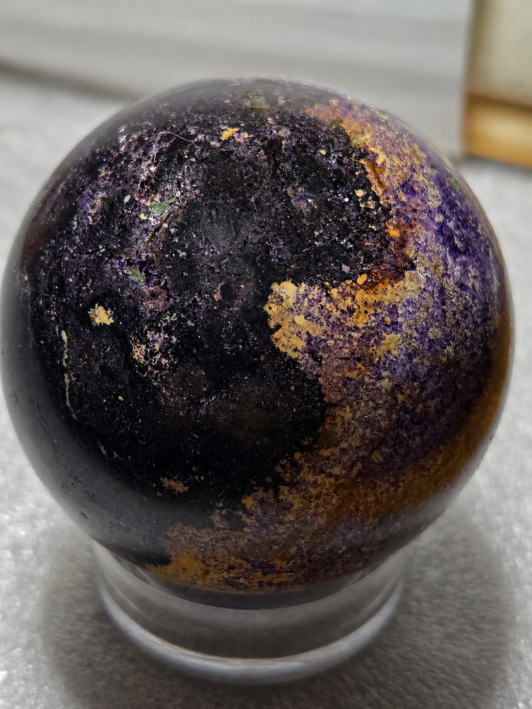 Sugilite Sphere (Natural Hand Polished)