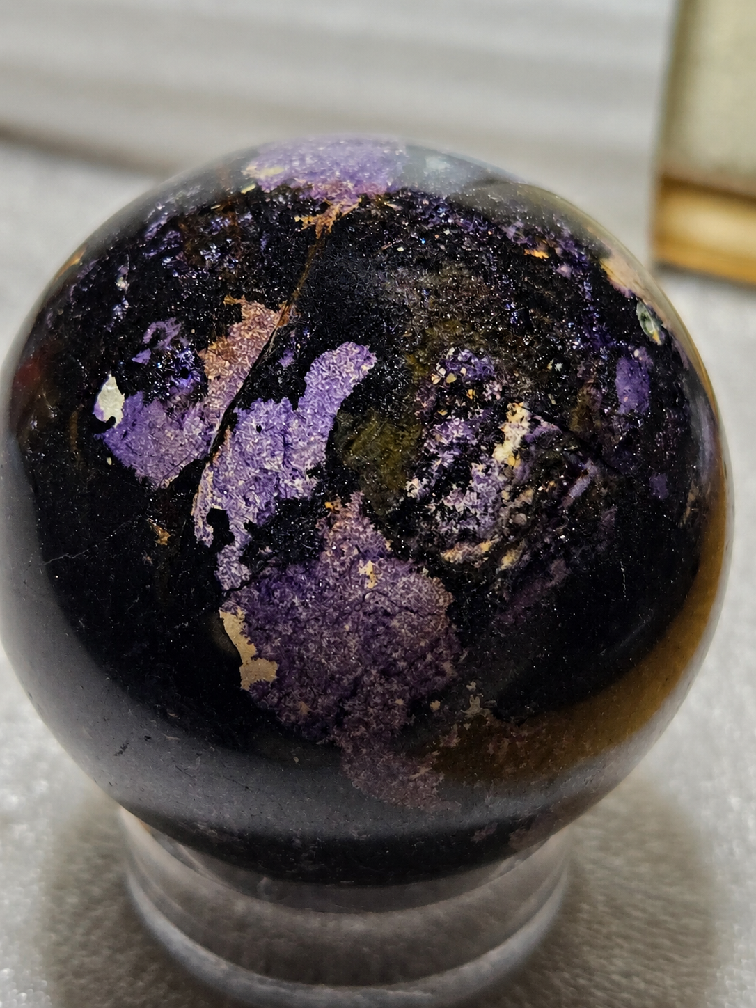 Sugilite Sphere (Natural Hand Polished)