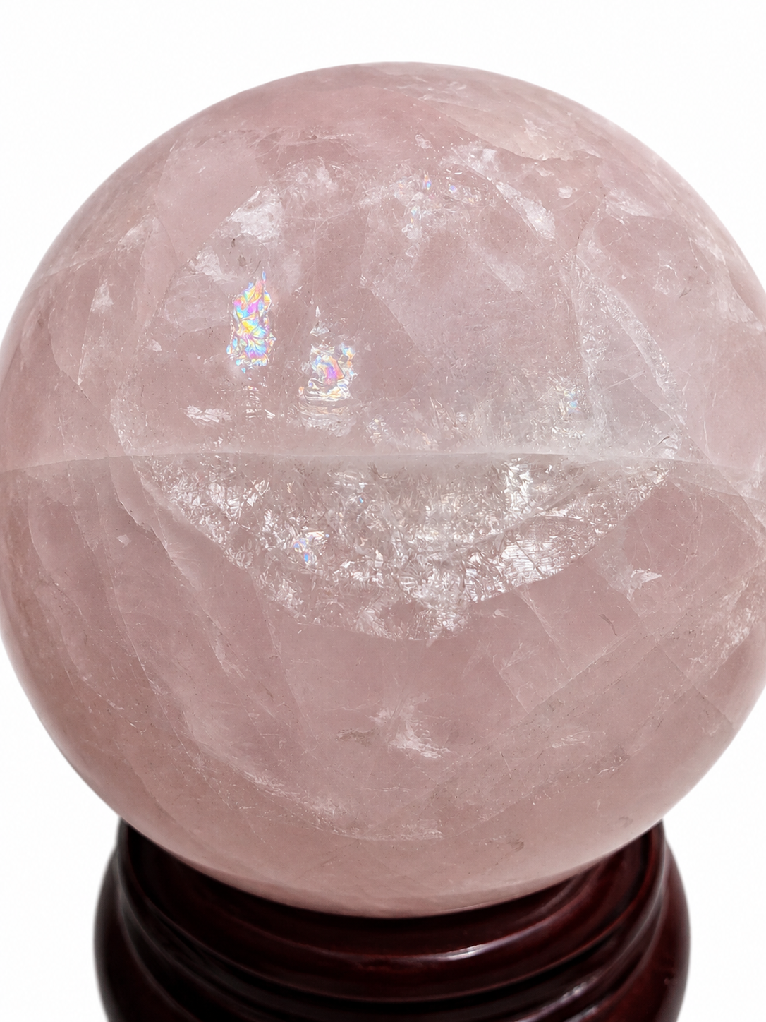 Rose Quartz Crystal Sphere