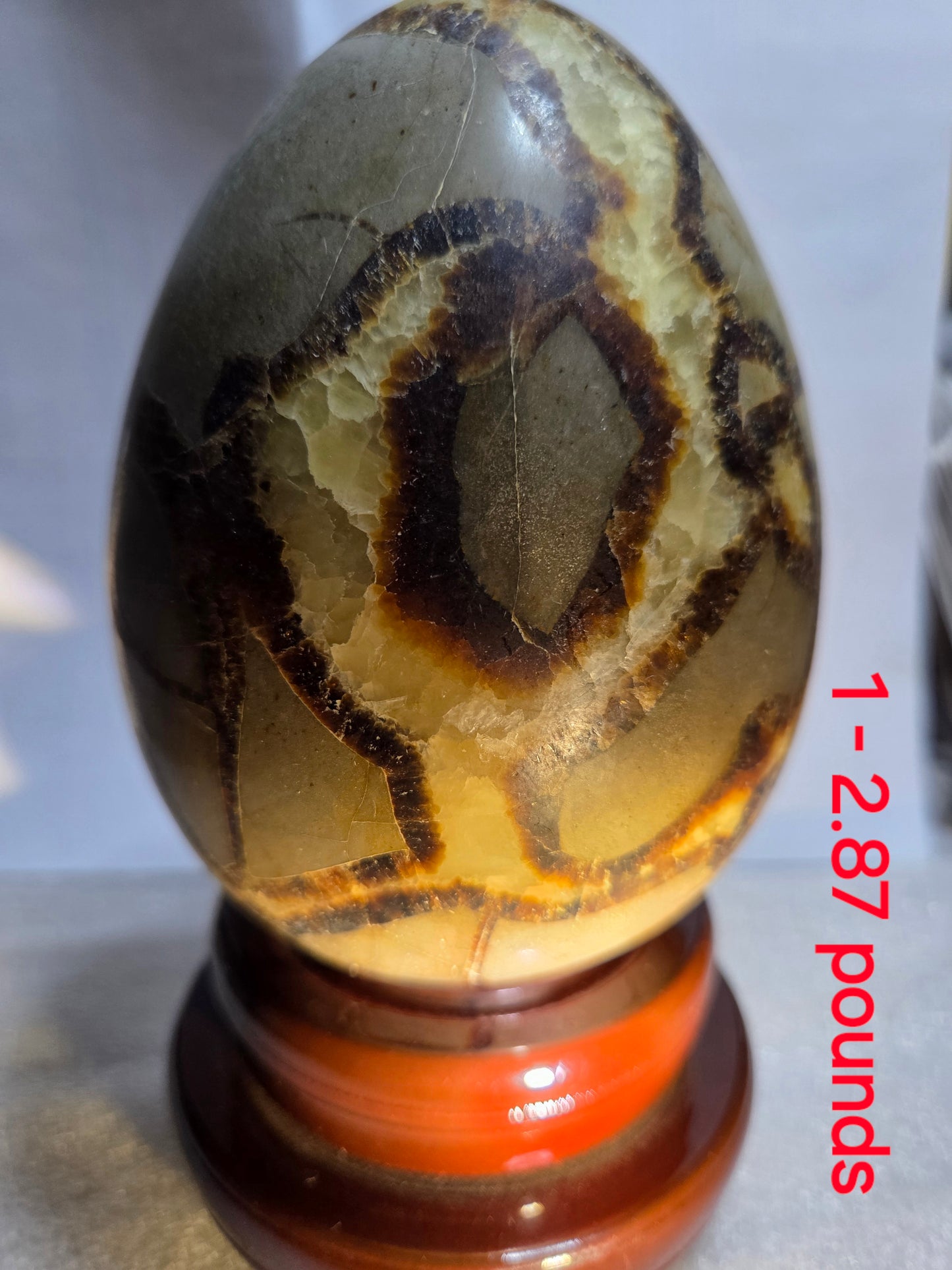Septarian Eggs/Flame