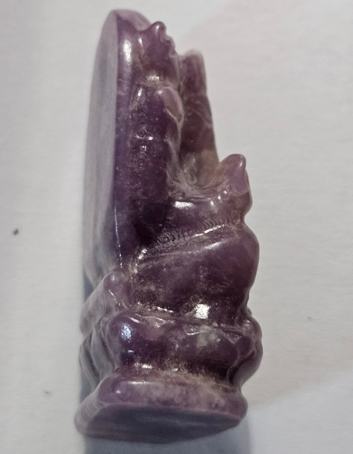 Lepidolite Ganesha 1.94" Tall