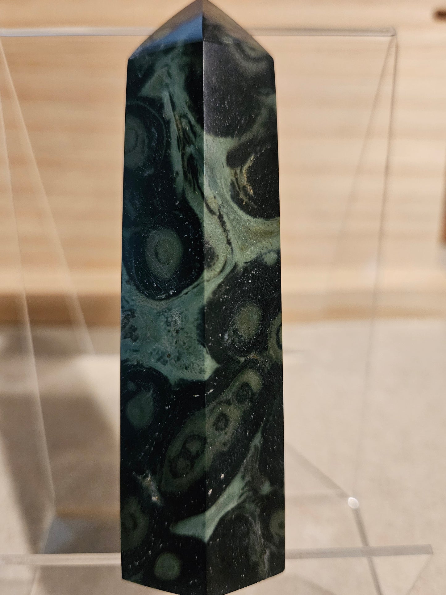 Kambaba Jasper Crystal Tower