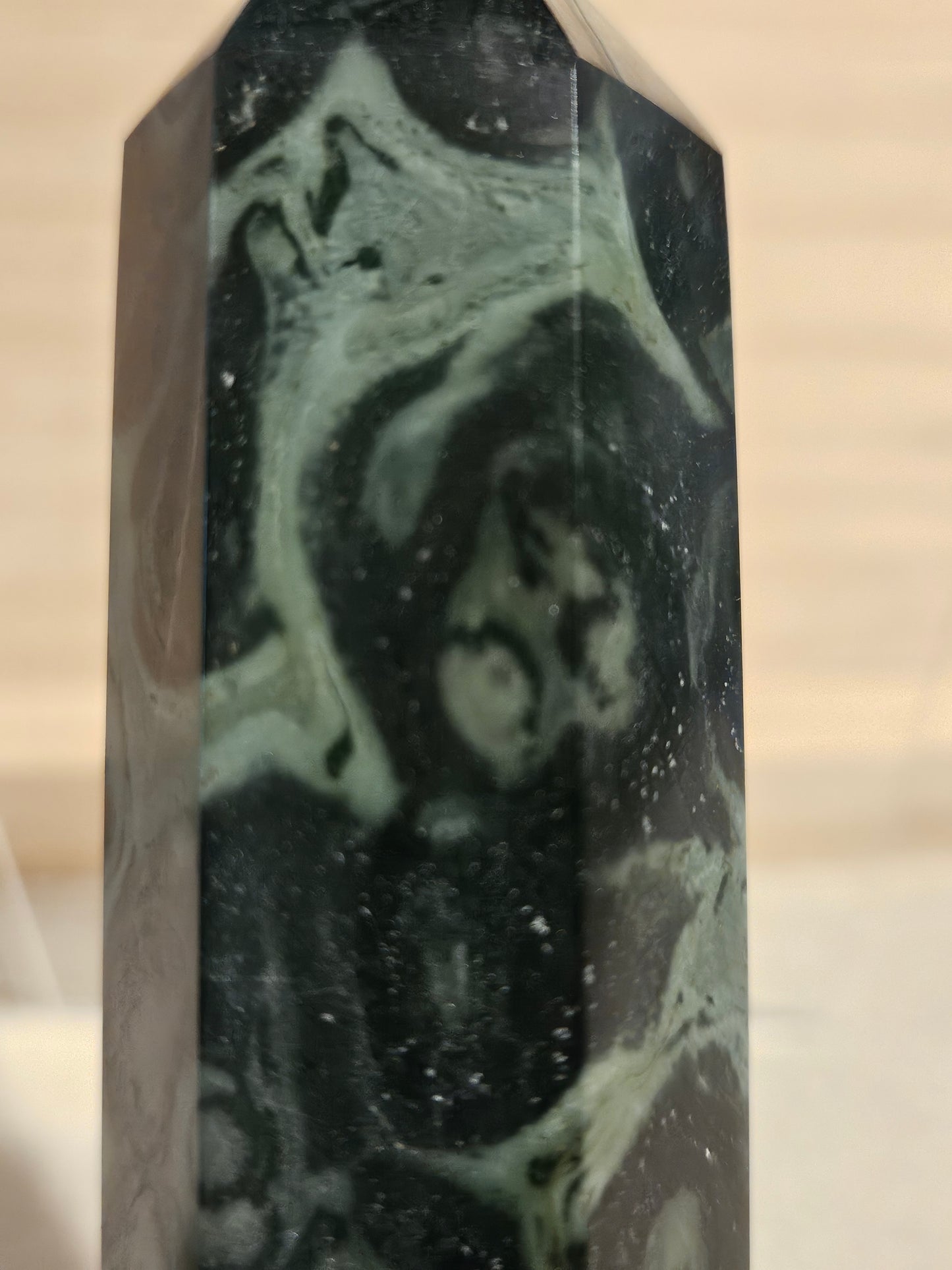 Kambaba Jasper Crystal Tower