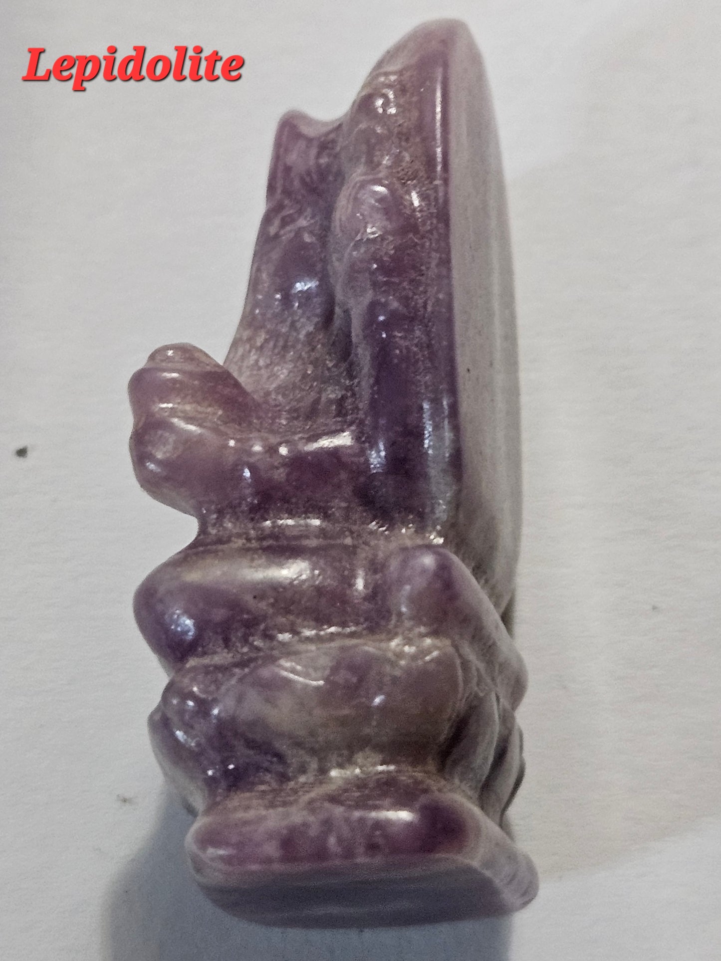 Lepidolite Ganesha 1.94" Tall