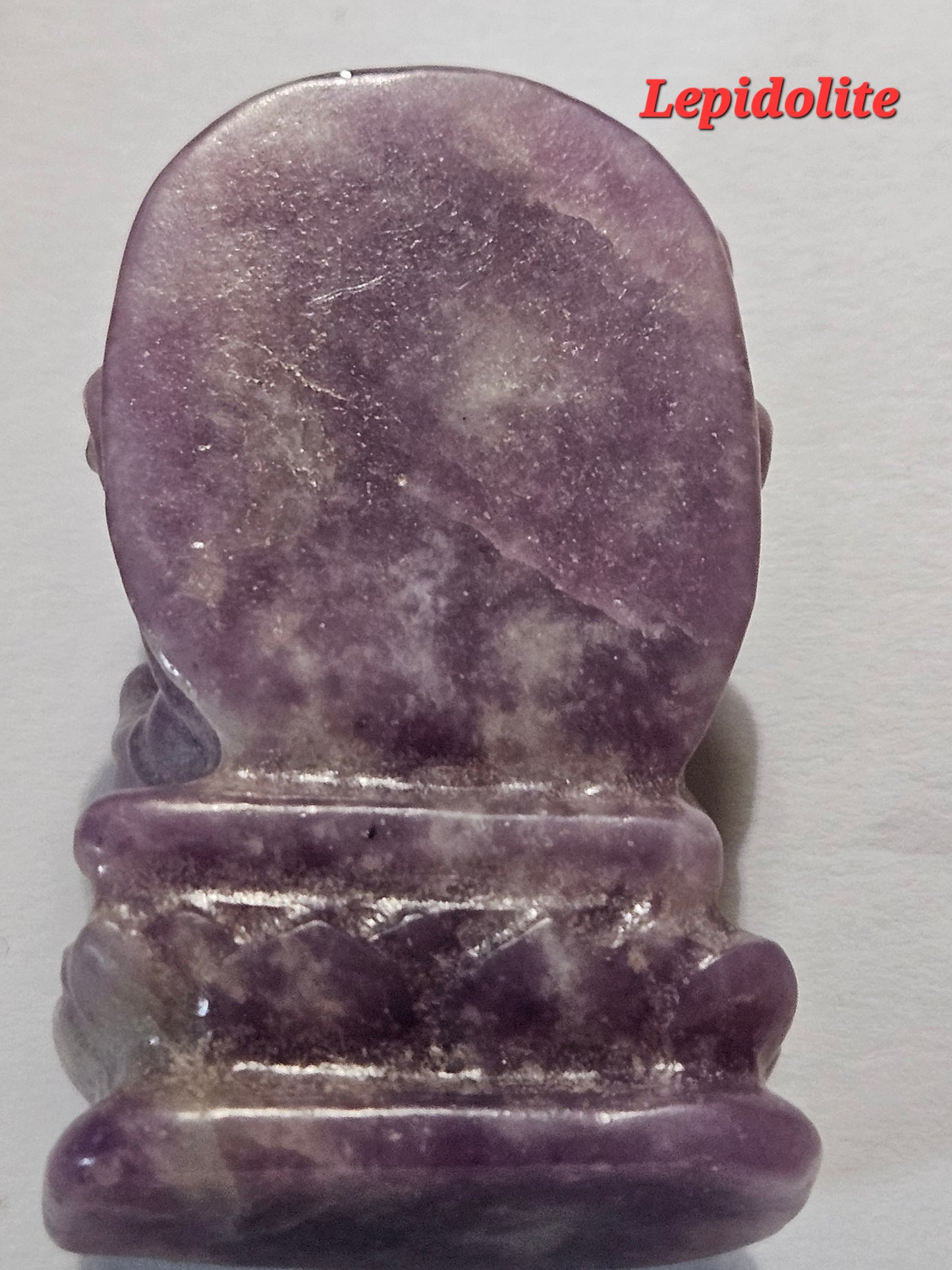 Lepidolite Ganesha 1.94" Tall