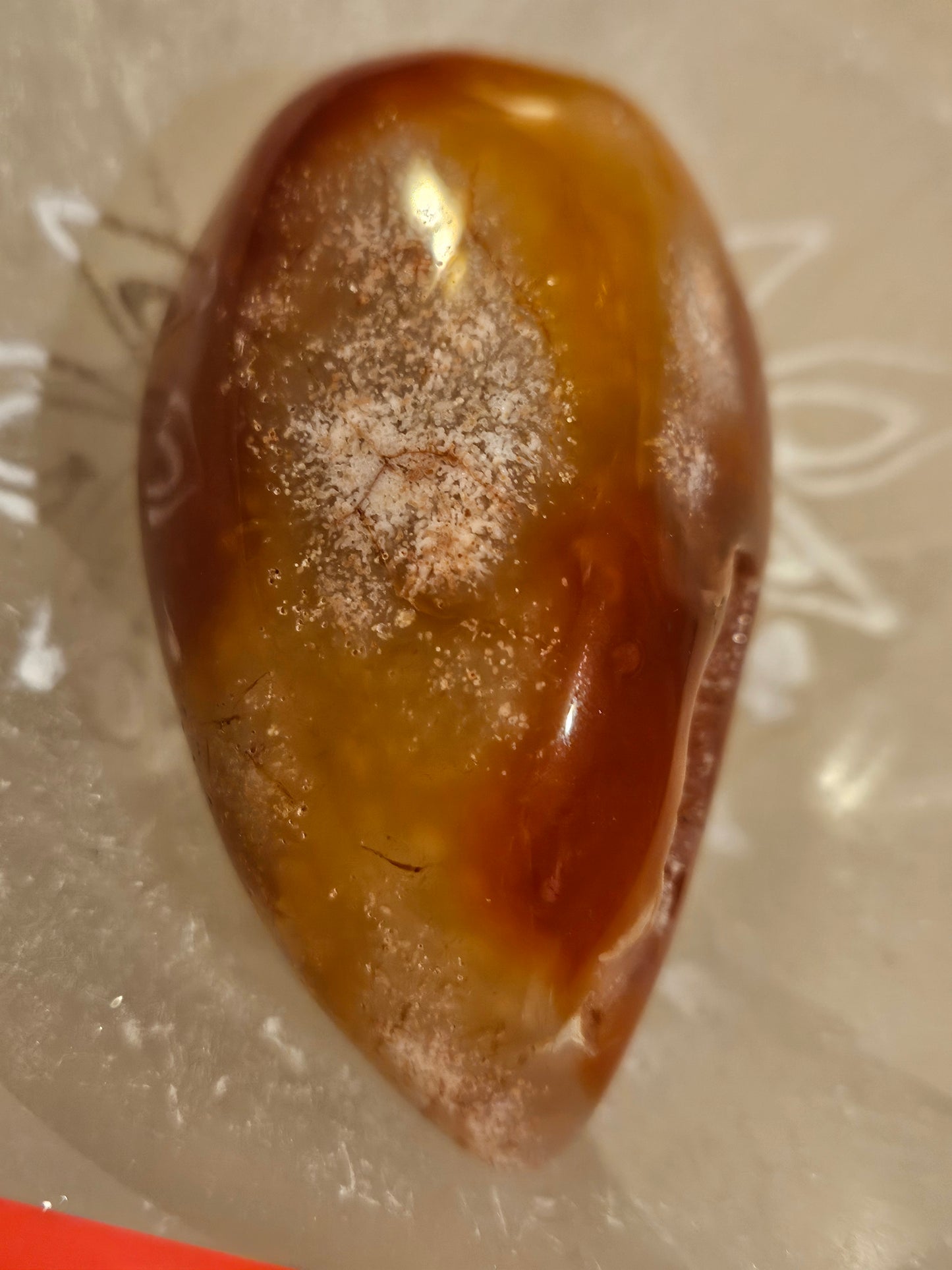 Carnelian Geode Druzy #12