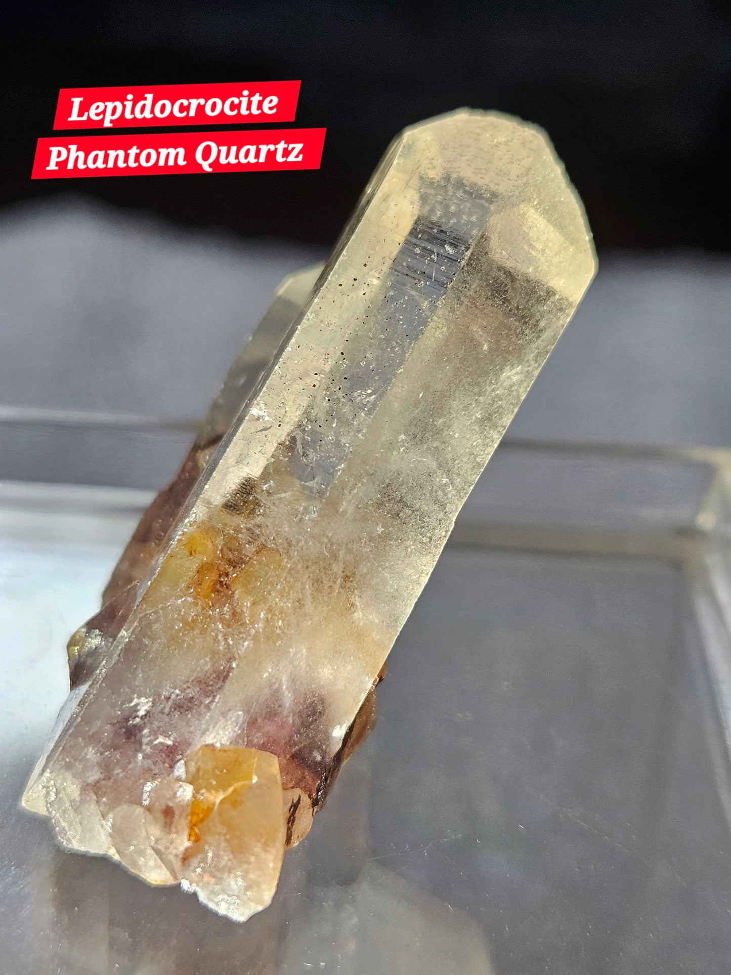 Lepidocrocite Phantom Quartz