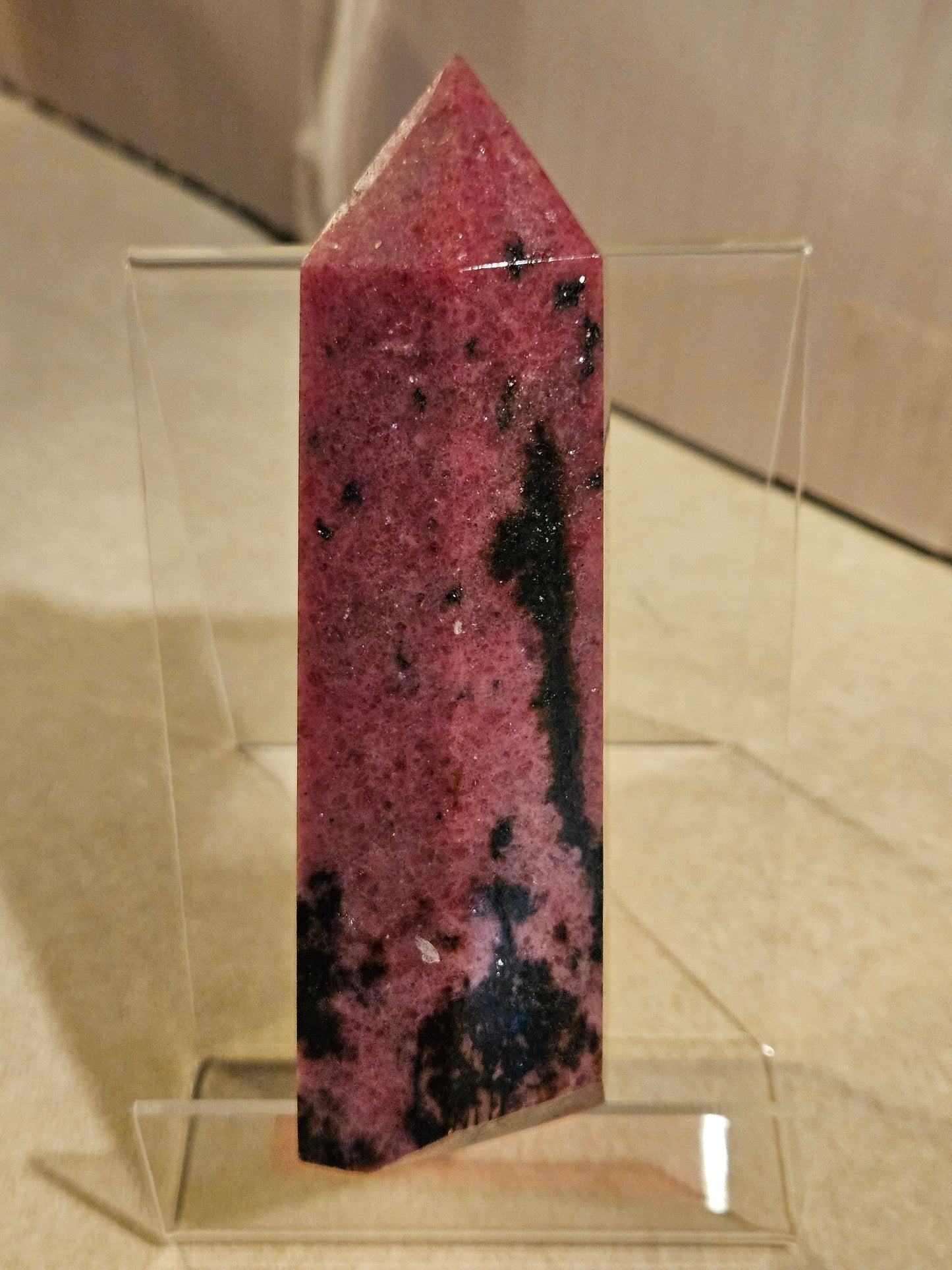 Rhodonite Crystal Tower