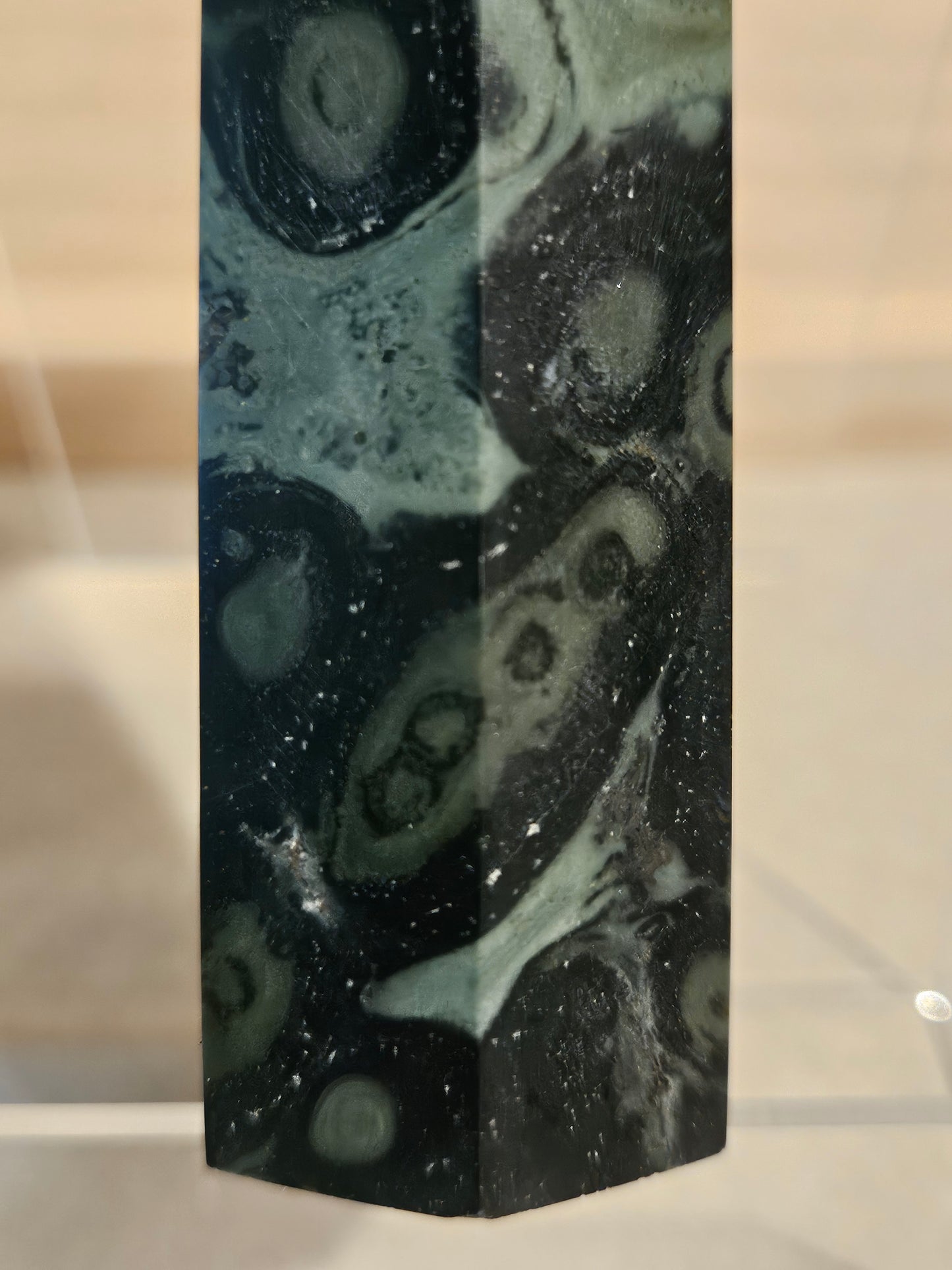 Kambaba Jasper Crystal Tower