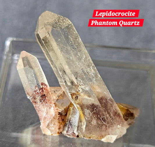 Lepidocrocite Phantom Quartz