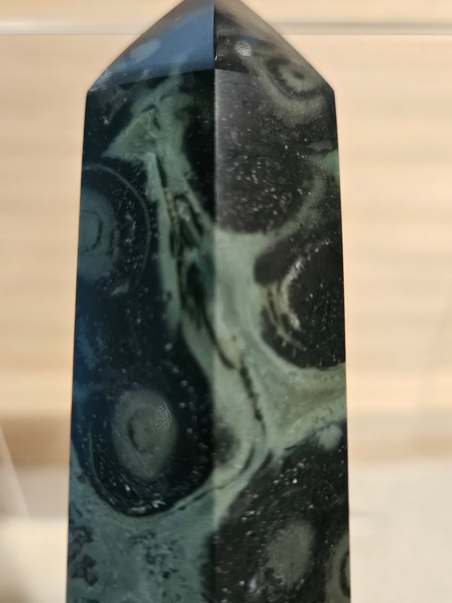 Kambaba Jasper Crystal Tower