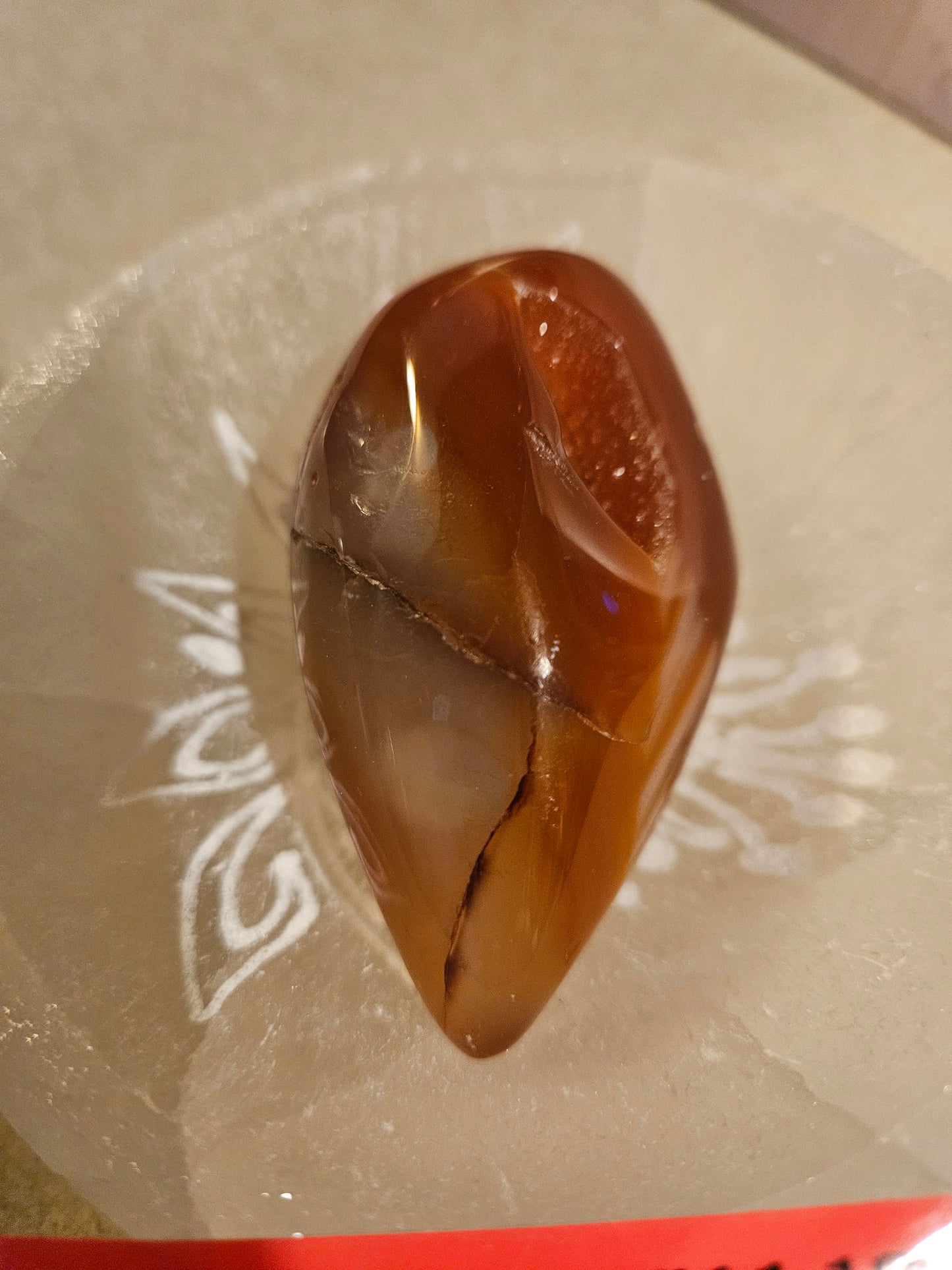Carnelian Geode Druzy #11