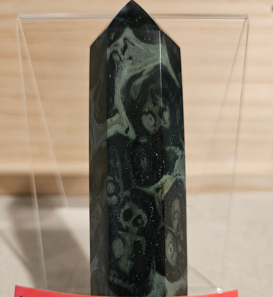 Kambaba Jasper Crystal Tower