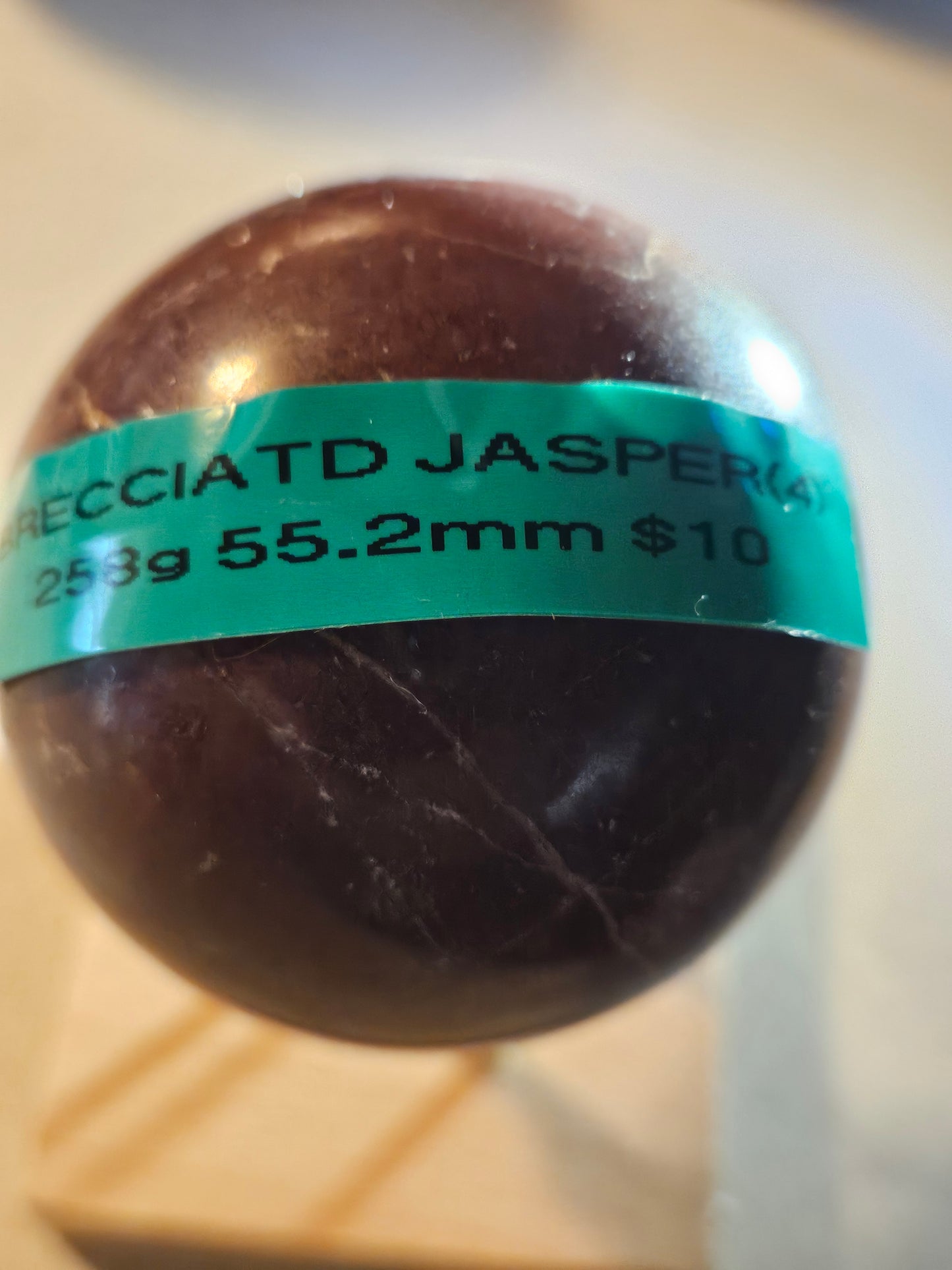 Brecciated Jasper Sphere #4