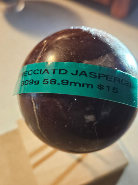 Brecciated Jasper Sphere #2
