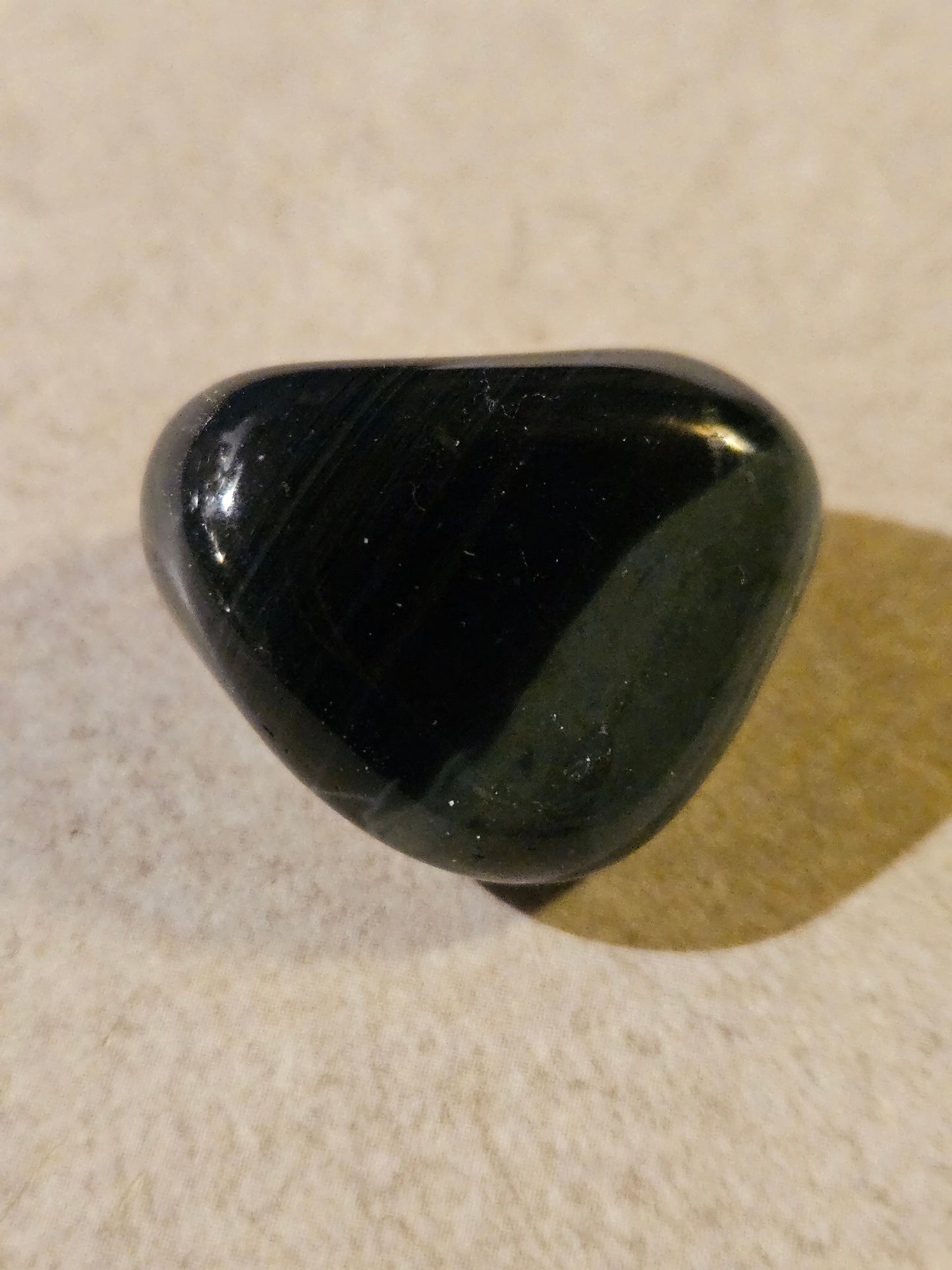 Spiderweb Obsidian Tumble Stone