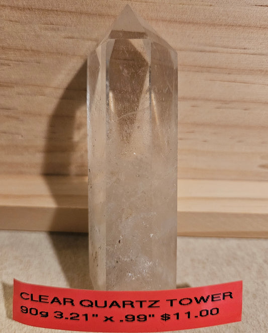 Clear Quartz Towers #3 -SOLD