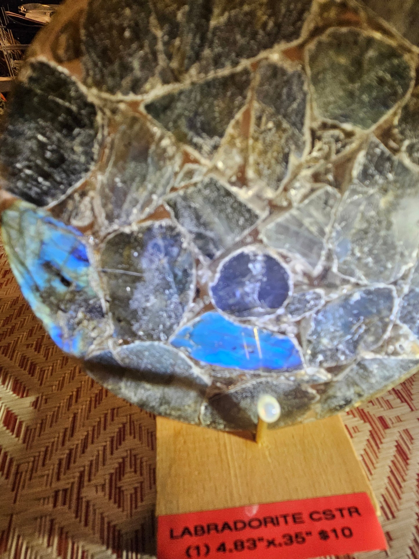 Labradorite Coasters #1