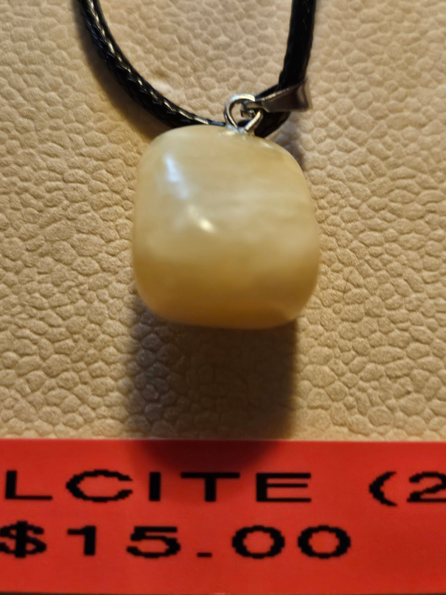 Calcite Crystal Necklaces 1