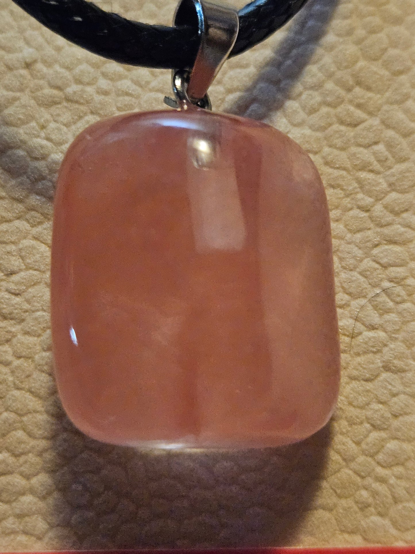 Cherry Quartz Necklaces  2