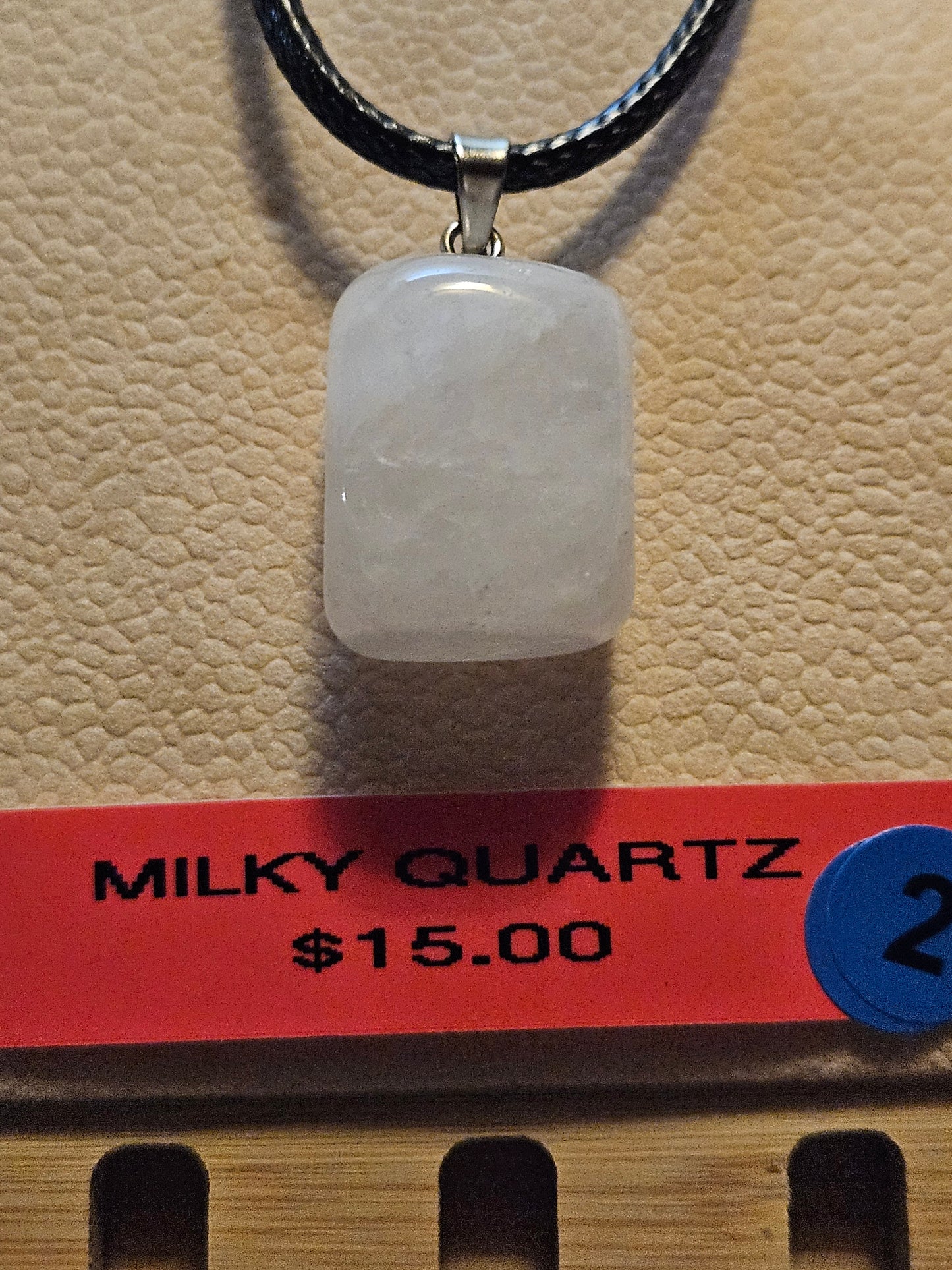 Milky Quartz Necklace  2
