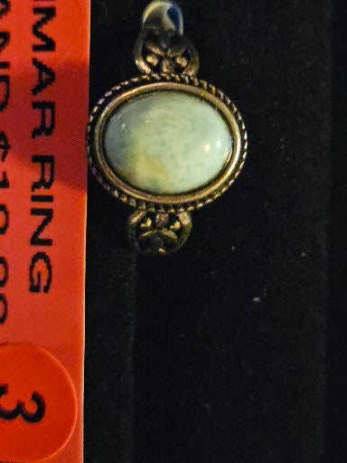 Larimar Crystal Ring  3