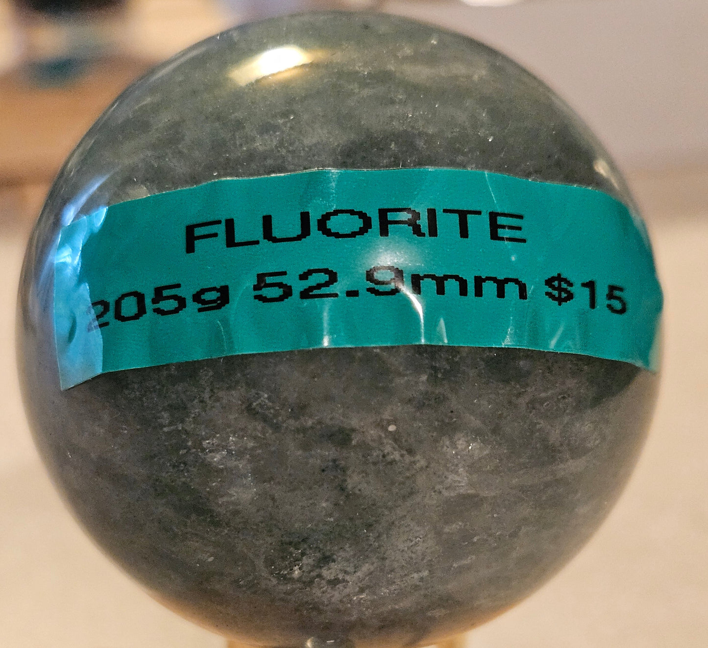 Fluorite Crystal Spheres (Green) 1