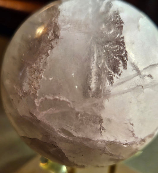 Fluorite Crystal Spheres (purple) 2