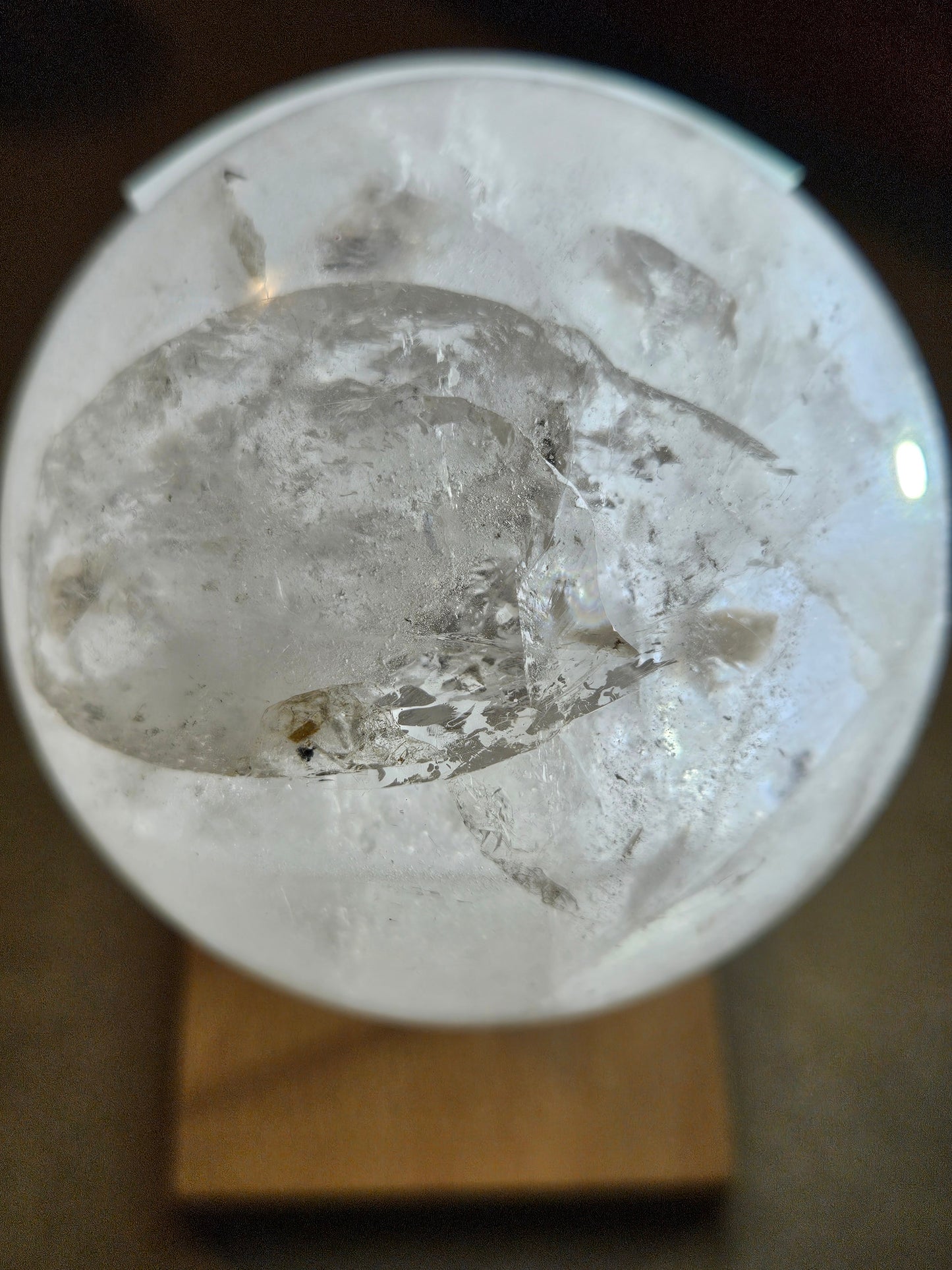 Milky Quartz Crystal Spheres 1