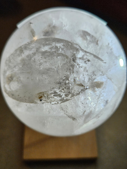 Milky Quartz Crystal Spheres 1