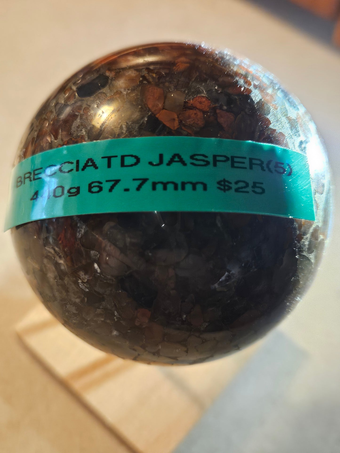 Brecciated Jasper Crystal Sphere #5