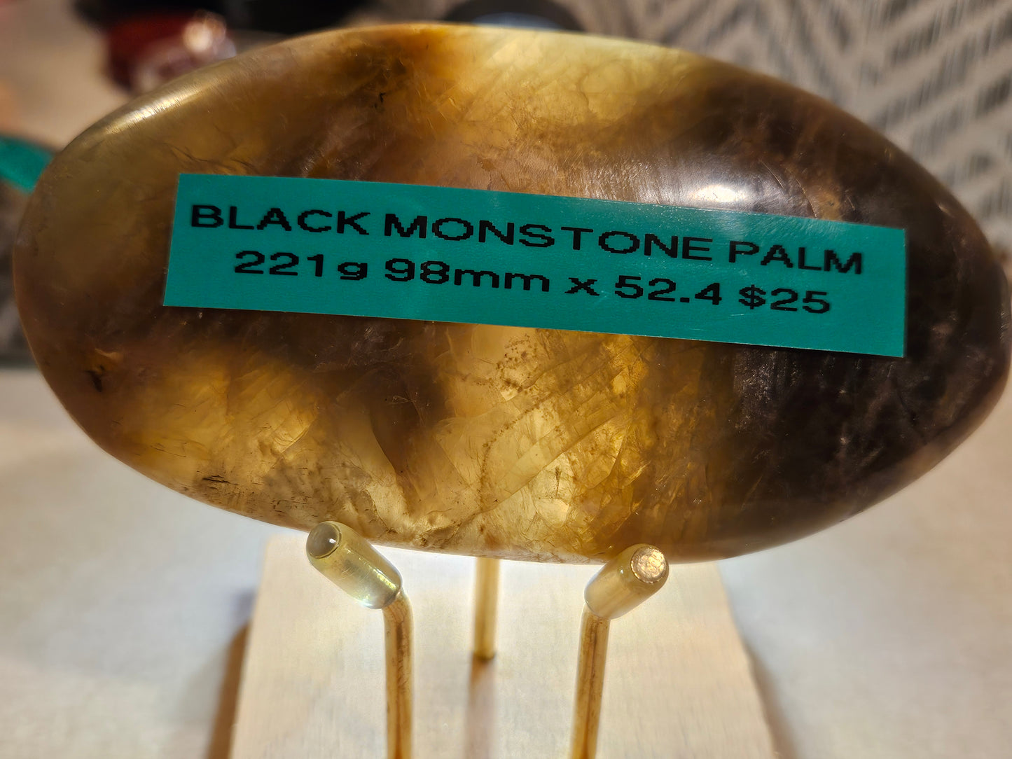 Black Moonstone Palm #1