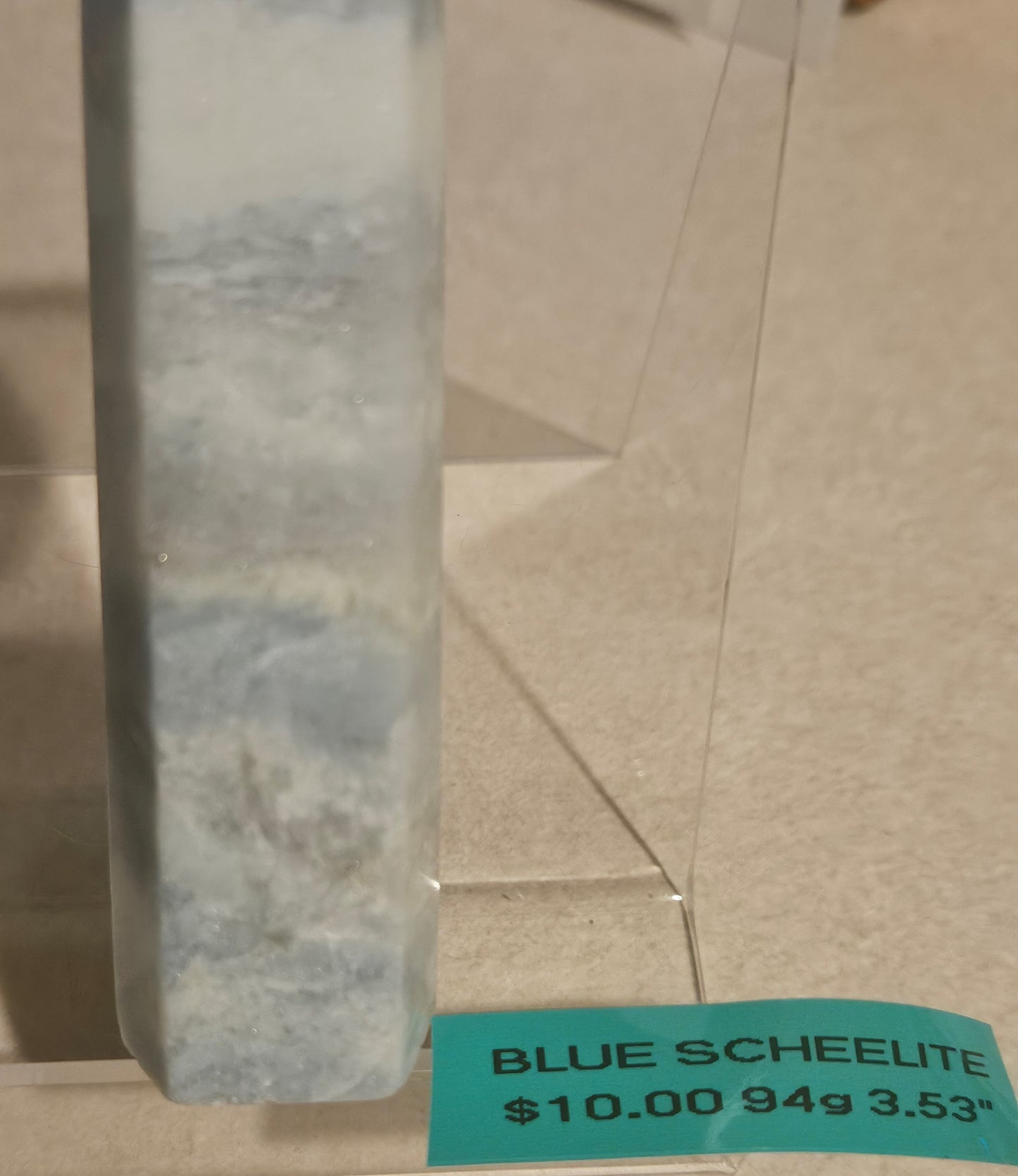 Blue Scheelite Tower