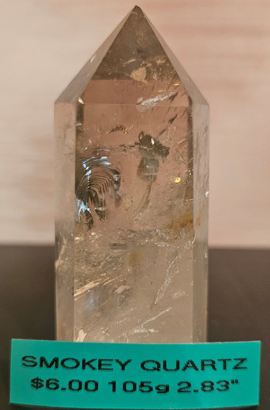 Smokey Quartz Crystal Tower