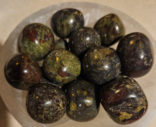 Dragon Blood Jasper Tumble Stones