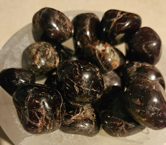 Garnet Tumble Stones (M)