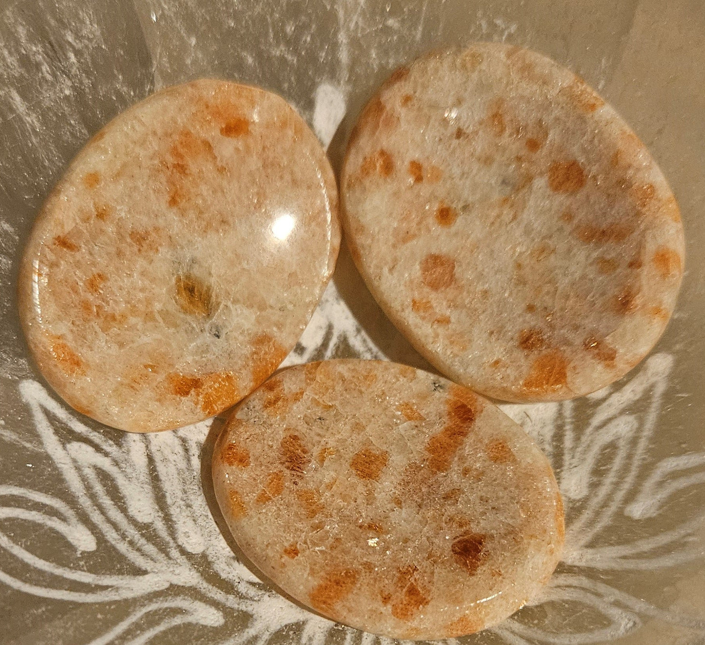 Sunstone Crystal Worry Stone